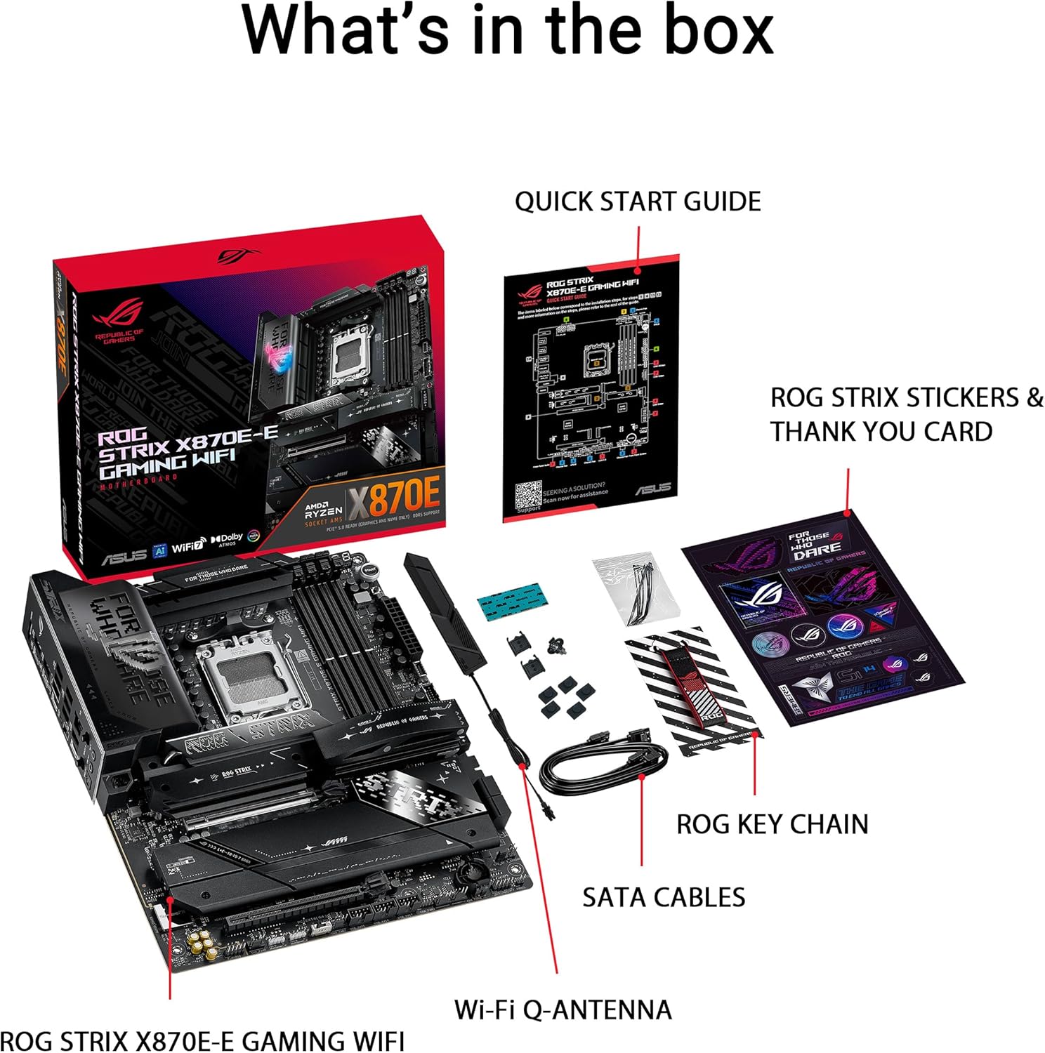 Motherboard ASUS ROG Strix X870E-E AM5